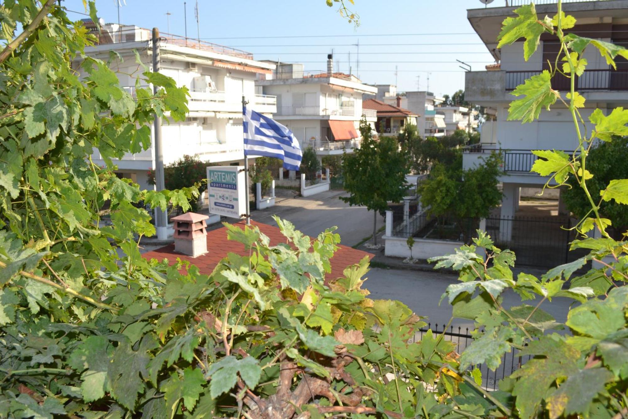 Artemis Apartments Paralia Dionysiou Ruang foto